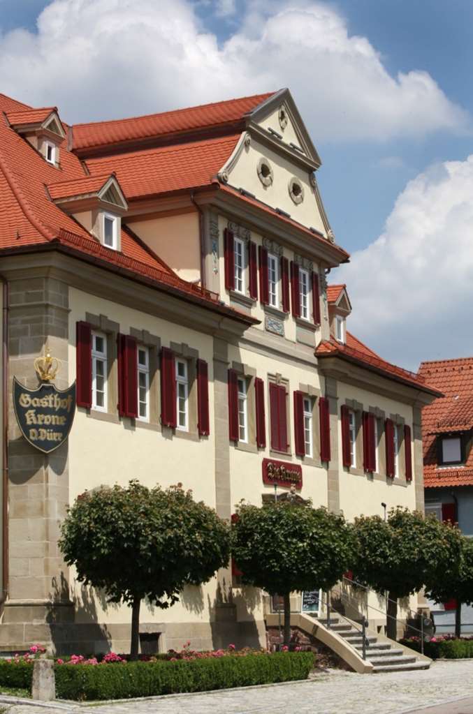 Gasthof Die Krone Schwäbisch Hall Exterior foto